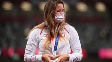 Polonesa conseguiu ajudar a criança após a disputa das Olimpíadas - GettyImages