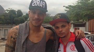 Os dois já atuaram juntos pelo Flamengo - Instagram