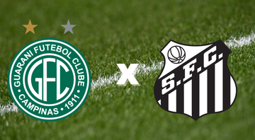 Guarani e Santos vão se enfrentar pelo Paulistão e ambas equipes querem sair com a vitória - GettyImages/Divulgação
