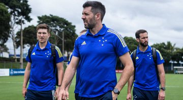 Sob o comando de Paulo Pezzolano, Cruzeiro se prepara para a temporada - Divulgação/Gustavo Aleixo