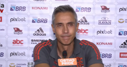 Flamengo: Paulo Sousa pede apoio a Andreas Pereira após falha - Transmissão/ Fla TV