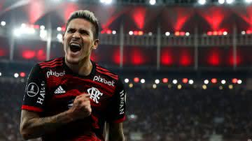 Pedro faz quatro gols em classificação na Libertadores - Crédito: Getty Images
