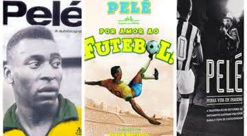 5 obras disponíveis na Amazon sobre a vida e trajetória de Pelé - Reprodução/Amazon