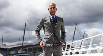 Atualmente, Guardiola é o técnico do Manchester City - Getty Images