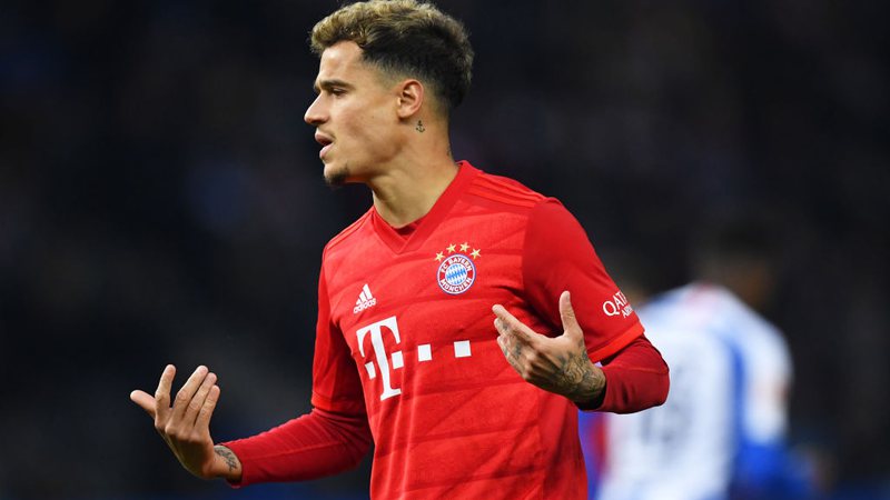 Ex-craque do Bayern revela preocupação com situação de Philippe Coutinho - GettyImages
