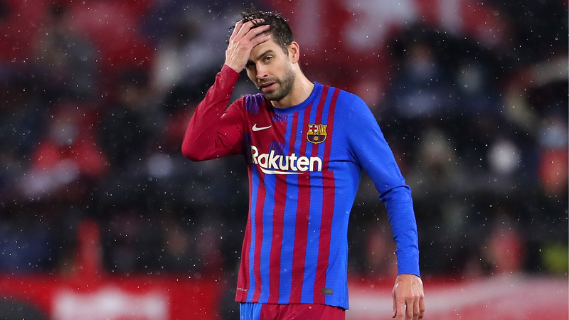 Gerard Piqué, no Barcelona - Getty Images