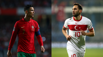 Portugal x Turquia se enfrentam pelas semifinal da repescagem da Eliminatória para a Copa do Mundo do Catar - Getty Images