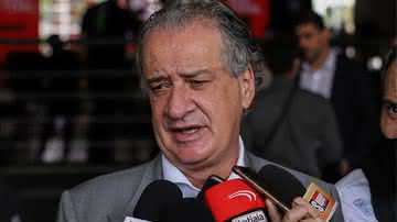 O presidente do Atlético-MG colocou o Palmeiras como 'favorito' para o jogo de quartas de final da Libertadores - Bruno Sousa / Atlético-MG