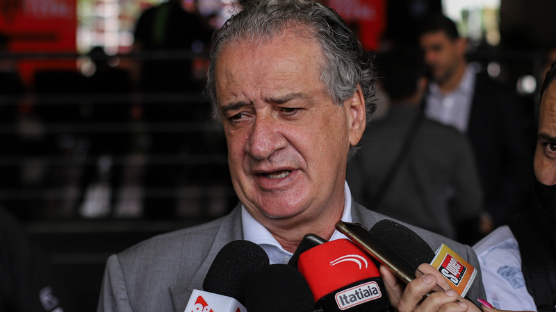 Presidente do Atlético-MG rebateu as provocações do VP do Flamengo - Bruno Sousa / Atlético-MG