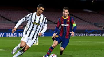 Presidente do Barcelona teria o desejo de juntar Cristiano Ronaldo e Messi - GettyImages