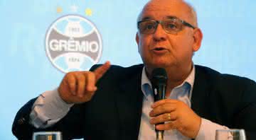 Presidente do Grêmio é contra a realização da Copa América em Porto Alegre - Lucas Uebel / Grêmio