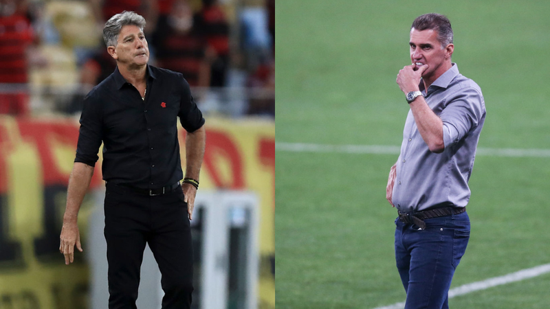 Presidente do Grêmio comentou sobre Renato Gaúcho e Vagner Mancini - GettyImages