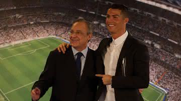 O presidente do Real Madrid abriu o jogo sobre um possível retorno de Cristiano Ronaldo ao clube - GettyImages