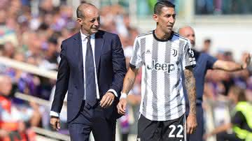 A Juventus vai ter um desfalque importante para a partida contra o PSG na Champions League - GettyImages