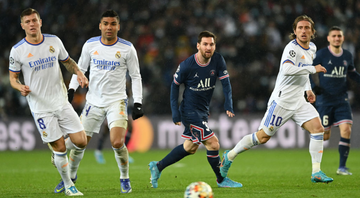 Lionel Messi perdeu pênatl e foi detonado pela imprensa francesa, após vitória na Champions League - GettyImages