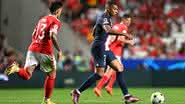 PSG e Benfica empataram pela Champions League - Getty Images