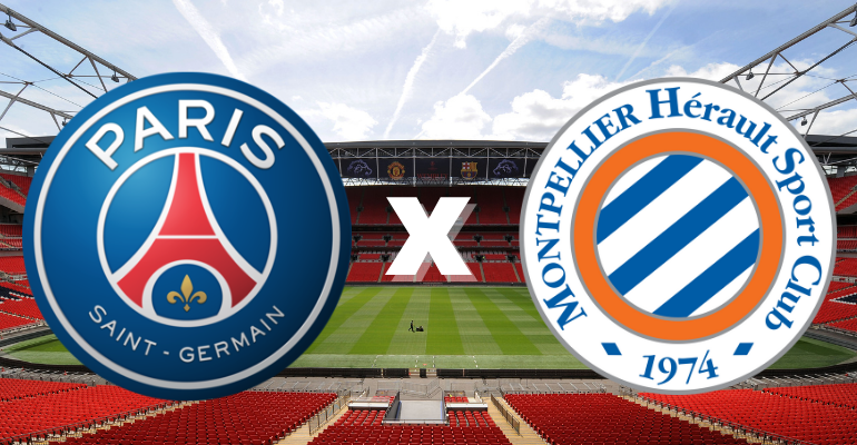 PSG e Montpellier entram em campo pelo Campeonato Francês - GettyImages/Divulgação