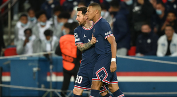 Pochettino saiu feliz com a conexão entre Messi e Mbappé no PSG - GettyImages