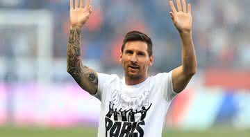 Messi é motivo de alegria para Mauricio Pochettino no PSG - GettyImages