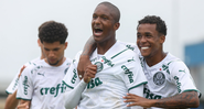 Jogadores do Palmeiras, que avançaram para as quartas de final da Copinha - Fabio Menotti/Palmeiras/Flickr