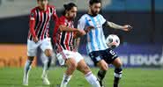 Racing e São Paulo duelaram na Libertadores - GettyImages