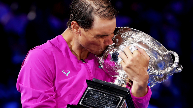 Rafael Nadal se tornou o maior vencedor de Grand Slams da história - Getty Images