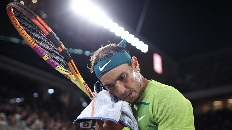 Rafael Nadal desabafou sobre Djokovic e também Carlos Alcaraz - GettyImages
