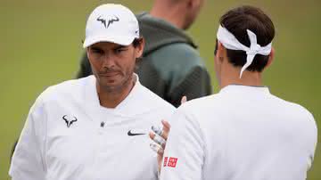 Rafael Nadal e Roger Federer possuem uma das maiores rivalidades do tênis - GettyImages