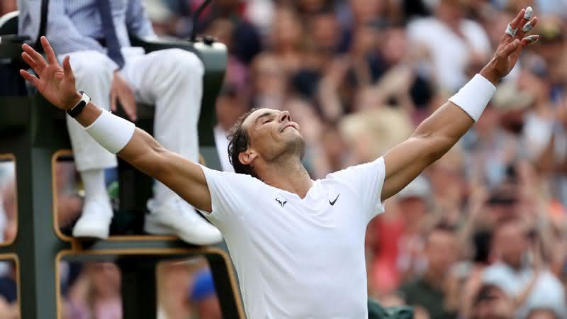 Rafael Nadal expôs um drama em Wimbledon e segue incerto para semifinal - GettyImages
