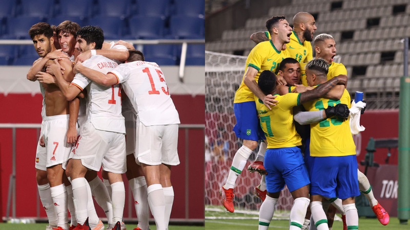 Confira o raio x da final entre Brasil e Espanha nas Olimpíadas de Tóquio - GettyImages