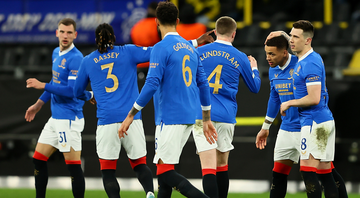 Rangers surpreende e goleia o Borussia Dortmund pela Europa League - Getty Images