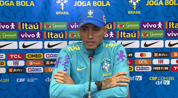 Seleção Brasileira: Raphinha revela frustração após veto da Premier League - Transmissão/ Site oficial da CBF