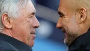 Carlo Ancelotti fez mistério em relação a polêmica entre Real Madrid e Manchester City - GettyImages