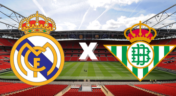 Real Madrid entra em campo diante do Betis no Campeonato Espanhol - GettyImages/Divulgação