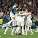 Jogadores do Real Madrid comemorando em campo - GettyImages