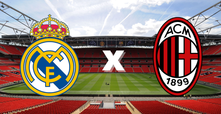 Real Madrid e Milan jogam amistoso - GettyImages/Divulgação