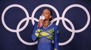 Rebeca Andrade fez história com o Brasil nas Olimpíadas de Tóquio - GettyImages