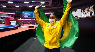 Campeã olímpica, Rebeca Andrade é escolhida para bandeirada final no GP de São Paulo de Fórmula 1 - GettyImages