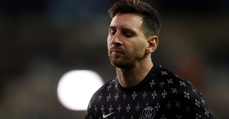 Messi se irritou com Pochettino na partida contra o Lyon - Getty Images