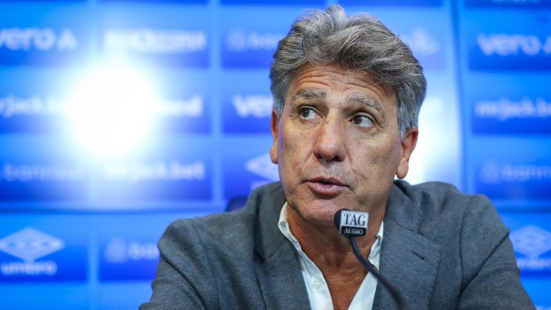 Renato Portaluppi comenta relação com o Grêmio e missão pelo acesso - Lucas Uebel/ Grêmio/ Flickr