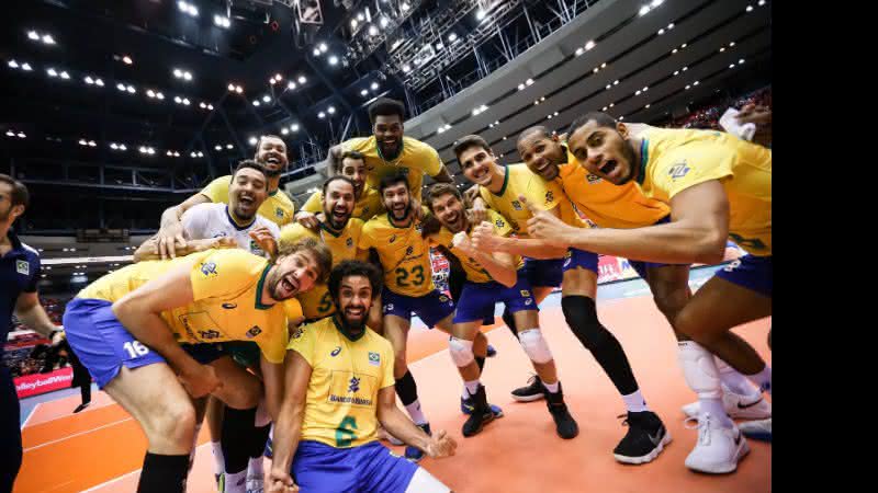 Seleção Brasileira de Vôlei garantiu 100% de aproveitamento no campeonato mundial - Divulgação/FIBV