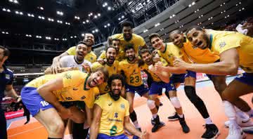 Seleção Brasileira de Vôlei garantiu 100% de aproveitamento no campeonato mundial - Divulgação/FIBV