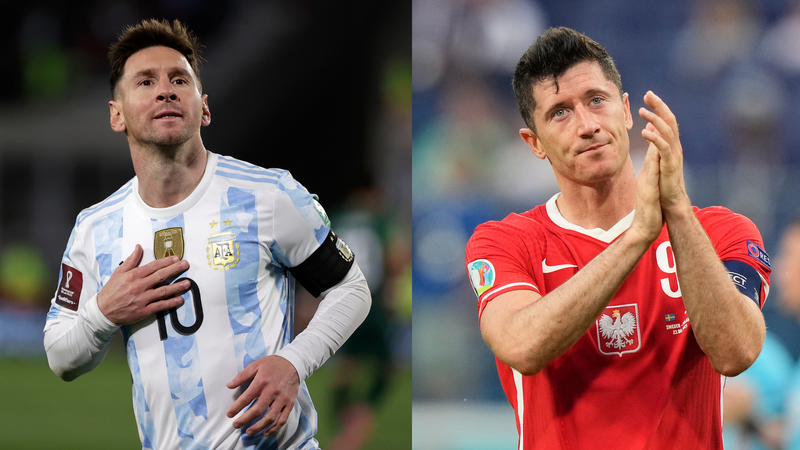 Confira o retrospecto entre Messi e Lewandowski - Getty Images