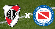 River Plate e Argentinos Juniors entram em campo pela Libertadores - GettyImages/Divulgação