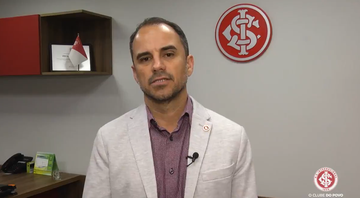 Rodrigo Caetano é o executivo de futebol do Colorado - Transmissão TV Inter