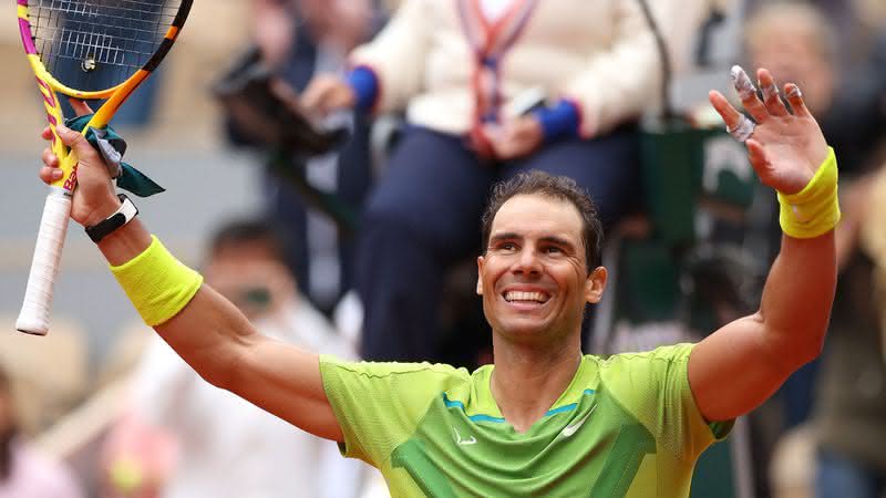 Rafael Nadal em Roland Garros - Getty Images