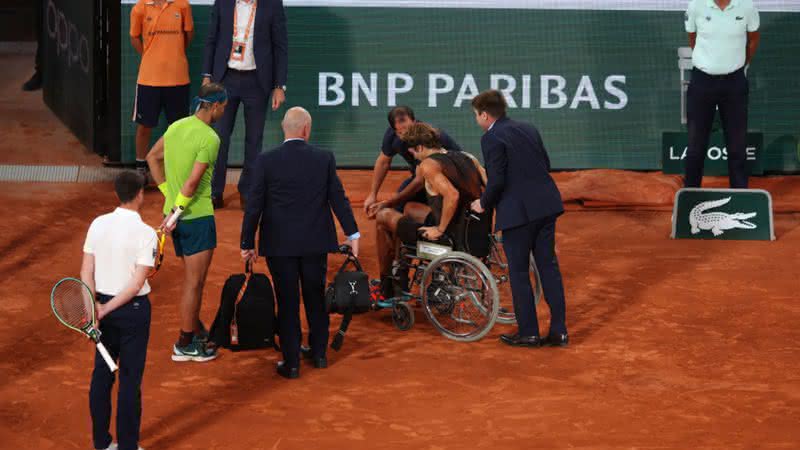 Zverev desistiu de seguir em Roland Garros - GettyImages