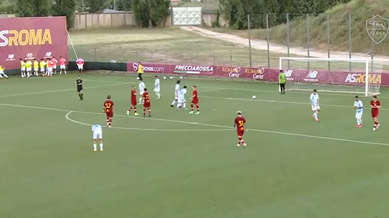 Na estreia de Mourinho, Roma goleia time da quarta divisão em amistoso - YouTube