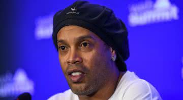 Ronaldinho participou de evento em Lisboa - Getty Images