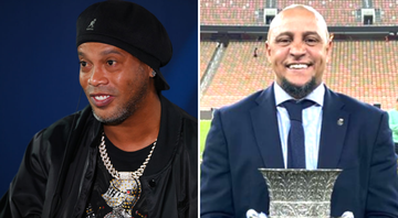 Ronaldinho Gaúcho e Roberto Carlos são homenageados - GettyImages/Reprodução/Instagram